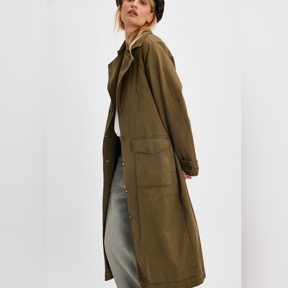 We The Free Perry Military Duster NWOT